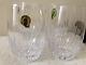 Waterford Crystal Cut Southbridge Stemless Wine Glasses Set of 4 -NWT-Slovenia
