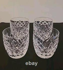 Waterford Crystal Donegal Old Fashioned Glasses Set of FOUR