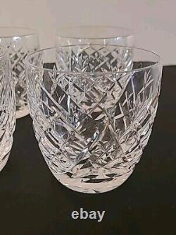 Waterford Crystal Donegal Old Fashioned Glasses Set of FOUR