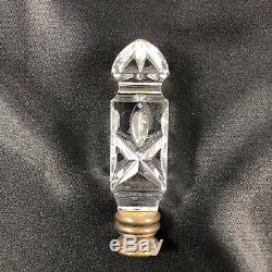 Waterford Crystal Finial RARE CUT Square Style GREAT CONDITION
