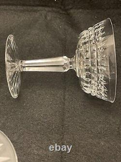 Waterford Crystal Glenmore (Cut) Champagne Sherbert Glasses Set (6) 4 3/4 Tall