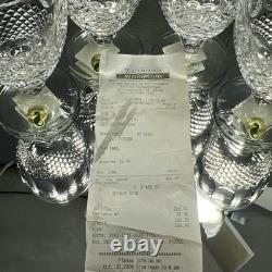 Waterford Crystal Goblet Colleen 10 oz Glasses Set Of 4 Lead Made In Ireland