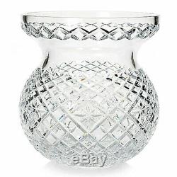 Waterford Crystal Heritage 9 Diamond & Wedge Cut Bouquet Vase