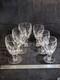 Waterford Crystal Kathleen 6 Cut Fine Crystal Glasses, Claret Wine & Goblet
