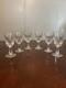 Waterford Crystal LISMORE White Wine Glasses Goblet Ireland 6 Set of 6 SIGNED