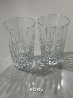 Waterford Crystal Lismore 10oz Flat Tumbler Glass Cut 4 5/8