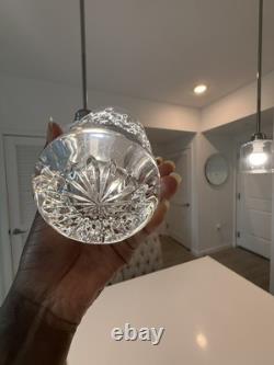 Waterford Crystal Lismore 10oz Flat Tumbler Glass Cut 4 5/8