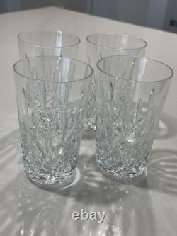 Waterford Crystal Lismore 10oz Flat Tumbler Glass Cut 4 5/8