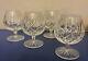 Waterford Crystal Lismore Brandy snifters Set of 4 Excellent Condition
