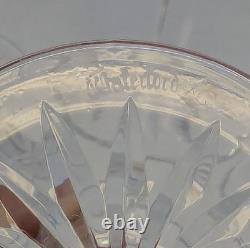 Waterford Crystal Lismore Set of 6 Hock Wine Glasses Cut Crystal Stemware 7.25