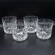 Waterford Crystal Lismore Single Old Fashioned Tumbler Glasses Set of 4 3 3/8