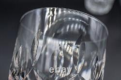 Waterford Crystal Lismore Single Old Fashioned Tumbler Glasses Set of 4 3 3/8
