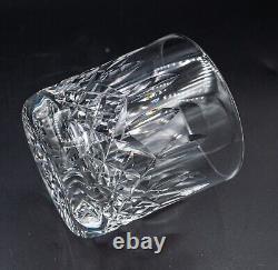 Waterford Crystal Lismore Single Old Fashioned Tumbler Glasses Set of 4 3 3/8