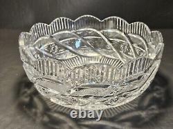 Waterford Crystal MASTER CUTTER FRUIT Bowl 8 IRELAND