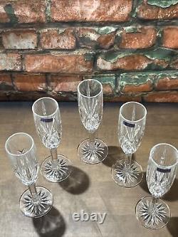 Waterford Crystal (Marquis) Champagne Glasses Set Of 5