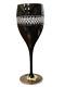 Waterford Crystal Red Wine High Band Black Cut John Rocha Wine Glass 9 1/8