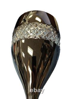Waterford Crystal Red Wine High Band Black Cut John Rocha Wine Glass 9 1/8