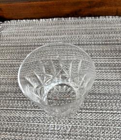 Waterford Crystal Rosslare Old Fashion Tumbler Rocks Glass Vintage Set of 2