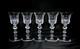 Waterford Crystal Royal Tara 5 Cordial Goblets Early Thick-Cut 5.25 Ireland ofc
