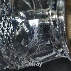 Waterford Crystal Table Lamp Ring of Kerry Hand Cut Vintage Old Gothic Mark