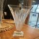 Waterford Crystal Vase Clear Cut Glass Etched Decorative Glossy Finish Irish