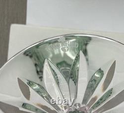 Waterford Crystal Wine Hocks 8 Clarendon Cut Emerald Green (2)