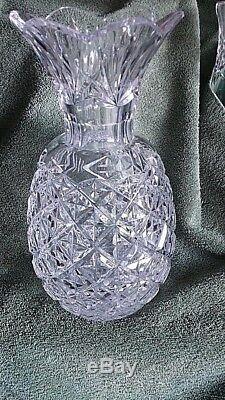 Waterford Cut Crystal 12 Pineapple Vase
