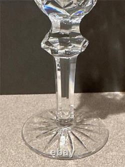 Waterford Cut Crystal 6 3/8 CASTLETOWN Sherry Flute Glass Set of 6