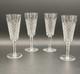 Waterford Cut Crystal Alana Fluted Champagne Glasses 7? Discontinued Set of 4