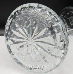 Waterford Cut Crystal Carafe LISMORE Pattern 9 Tall 24 oz SIGNED Genuine