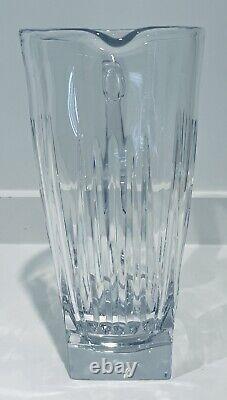 Waterford Cut Crystal Clarion Martini Clear Glass Pitcher 64oz Retired Rare