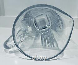 Waterford Cut Crystal Clarion Martini Clear Glass Pitcher 64oz Retired Rare