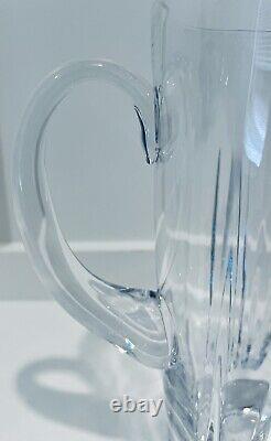 Waterford Cut Crystal Clarion Martini Clear Glass Pitcher 64oz Retired Rare