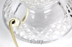 Waterford Cut Crystal Glass Alana Inishmore Boudoir Hurricane Table Lamp 14