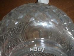 Waterford Cut Crystal Glass Table Lamp 14 High