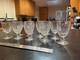 Waterford Cut Crystal Glasses Set of 12 Ireland Claret Wine Colleen Short Stem