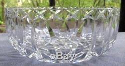Waterford Cut Crystal HUGE 10 Inch and Deep Centerpiece or Serving Bowl