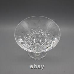 Waterford Cut Crystal KENMARE Saucer Champagne Glasses SET OF SIX