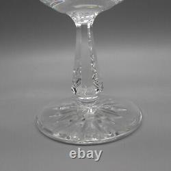 Waterford Cut Crystal KENMARE Saucer Champagne Glasses SET OF SIX