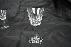 Waterford Cut Crystal Lismore White Wine Set of 9