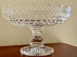 Waterford Footed Crystal Bowl By Master Waterford Cutter. Excellent Condition