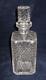 Waterford Giftware, Vertical Lines, Diamond Cut, Crystal Square Decanter