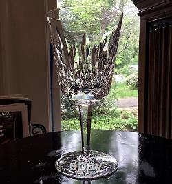 Waterford Irish Crystal Lismore 6 7/8 Water Goblet Set (8) Original Ireland