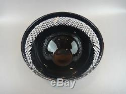 Waterford JOHN ROCHA Black Cut 10 Crystal Bowl