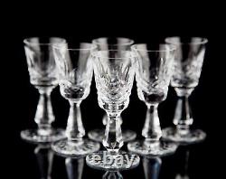 Waterford Kenmare Cordial Glasses Set of 6 Elegant Vintage Crystal Signed