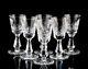 Waterford Kenmare Cordial Glasses Set of 6 Elegant Vintage Crystal Signed