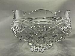 Waterford Limited Edition Crystal Bowl Cut Clear Footed Glass See pics Nice