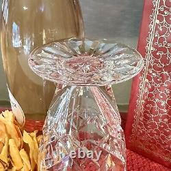 Waterford Lismore Crystal Ice Tea Glass Vintage Blown Glass 14 Oz Cut Crystal