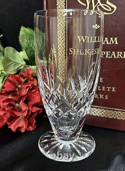 Waterford Lismore Crystal Ice Tea Glass Vintage Blown Glass 14 Oz Cut Crystal