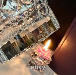 Waterford Lismore Double Old Fashioned Glass Cut Crystal Vintage Barware 2